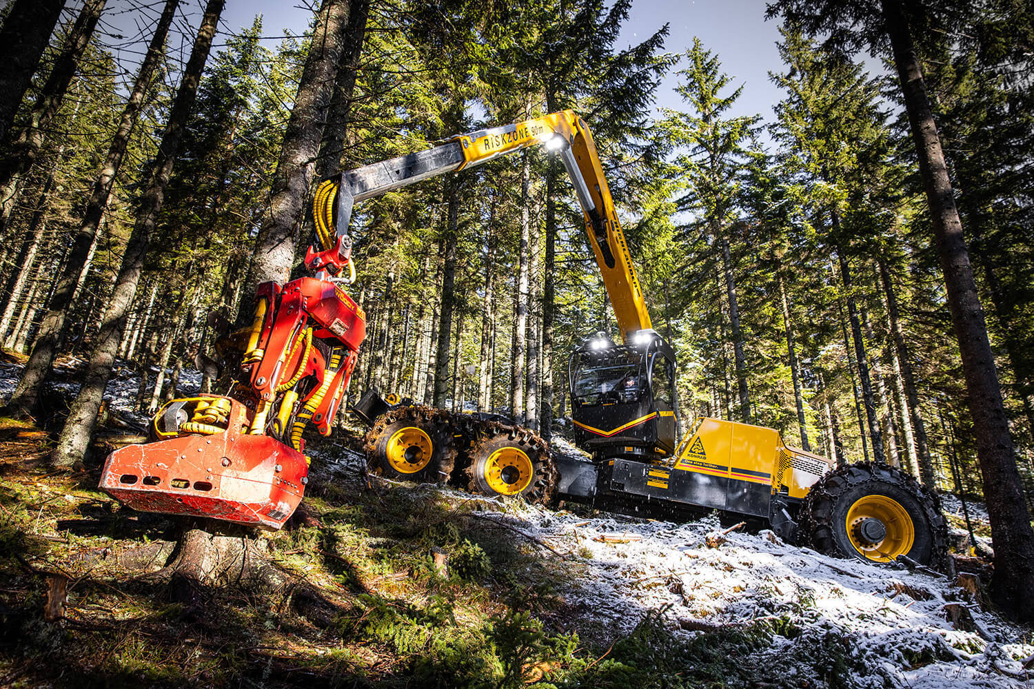 Konrad Forsttechnik forestry machinery
