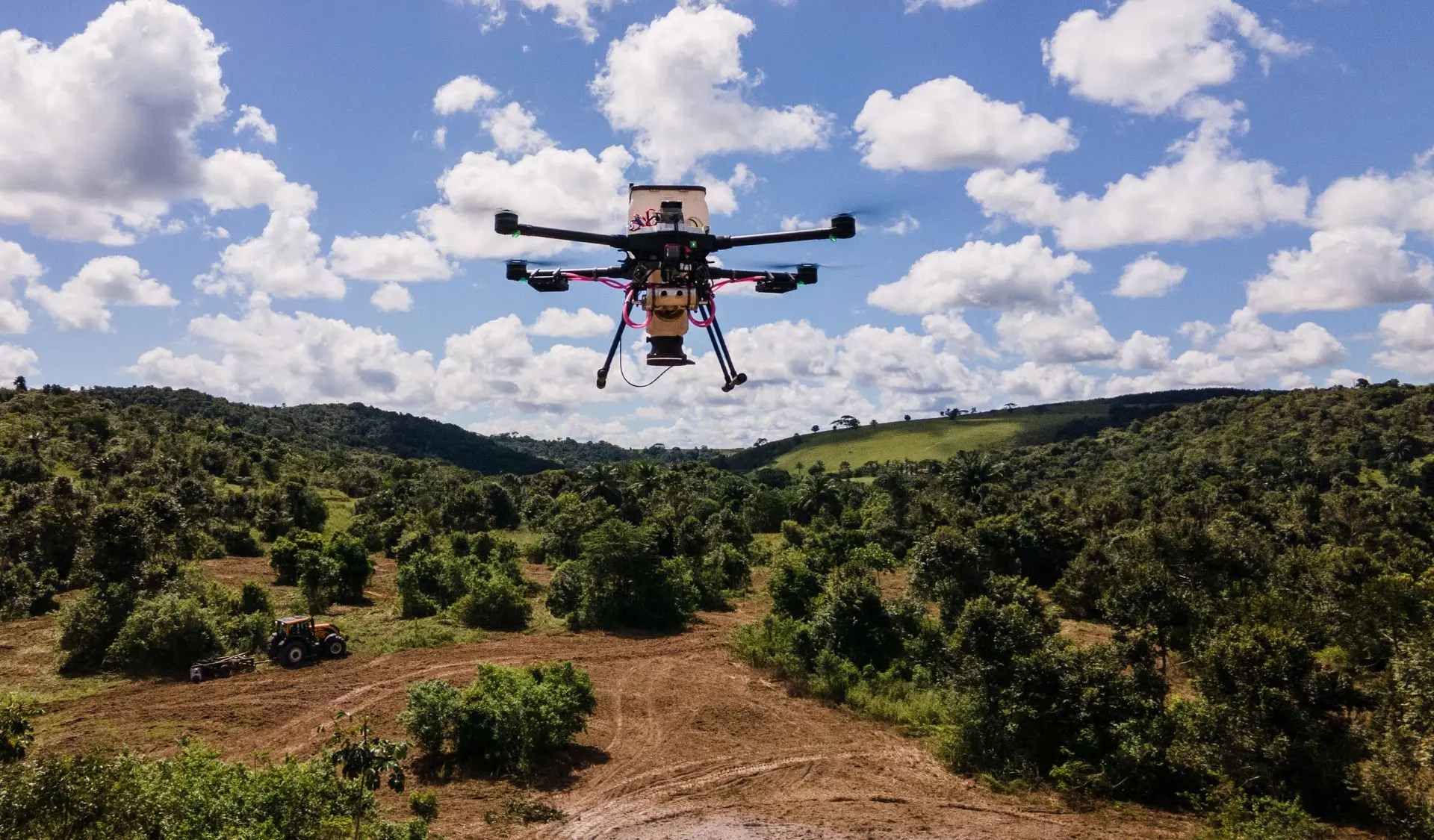 Ecological restoration company using UAV, AI & biotechnology to restore tropical forests