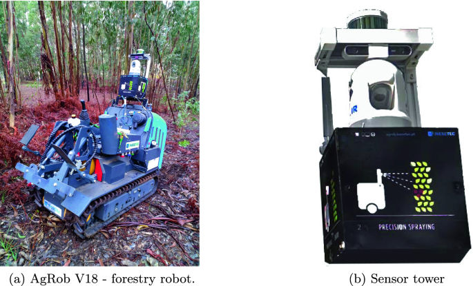 AgRob v18 autonomous forest robot