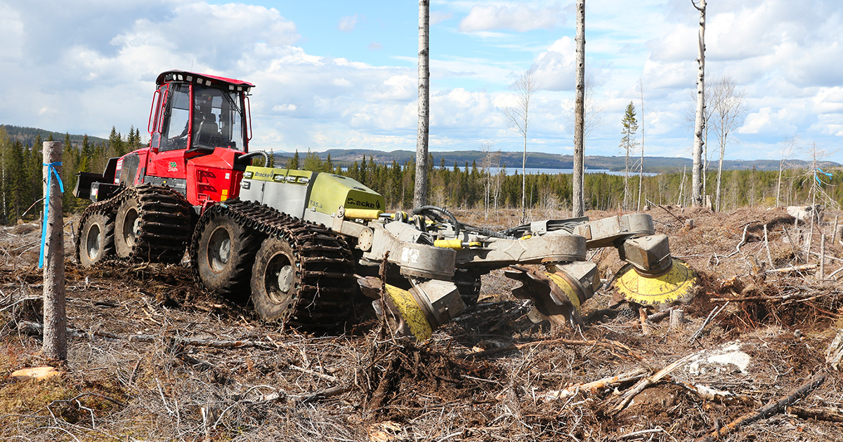 Bracke disc trencher