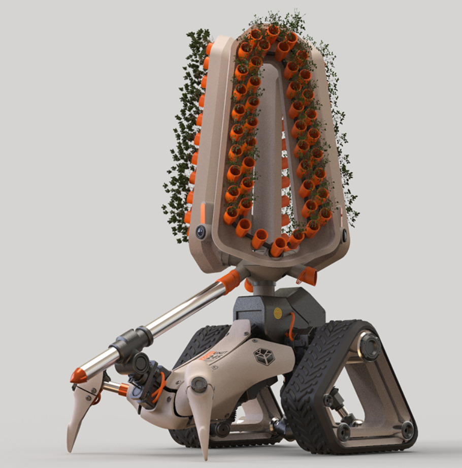 Dixon robotic forest ranger concept