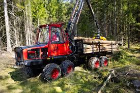 Remote forestry machines