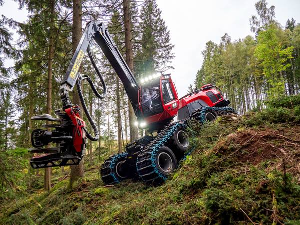 Komatsu Wheeled Harvesters
