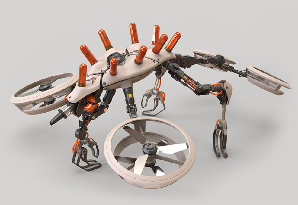 Rikko robotic forest ranger concept