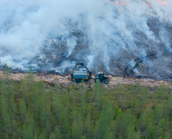 Kesla Hydrax fire-fighting unit