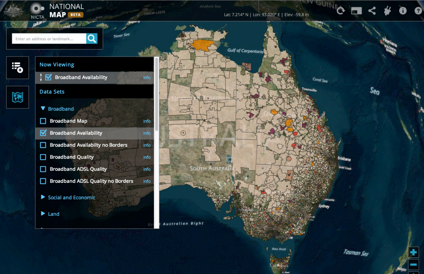 CSIRO mapping & data analysis tools