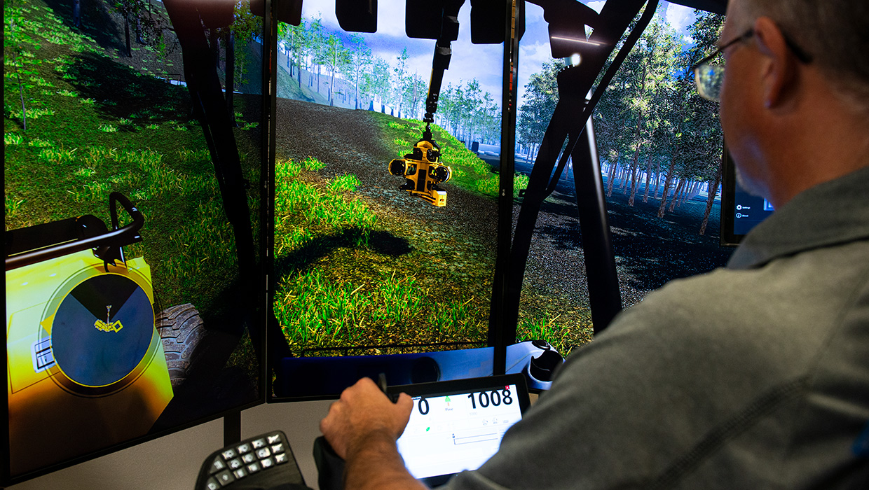 Skogforsk simulation training (AVATAR)