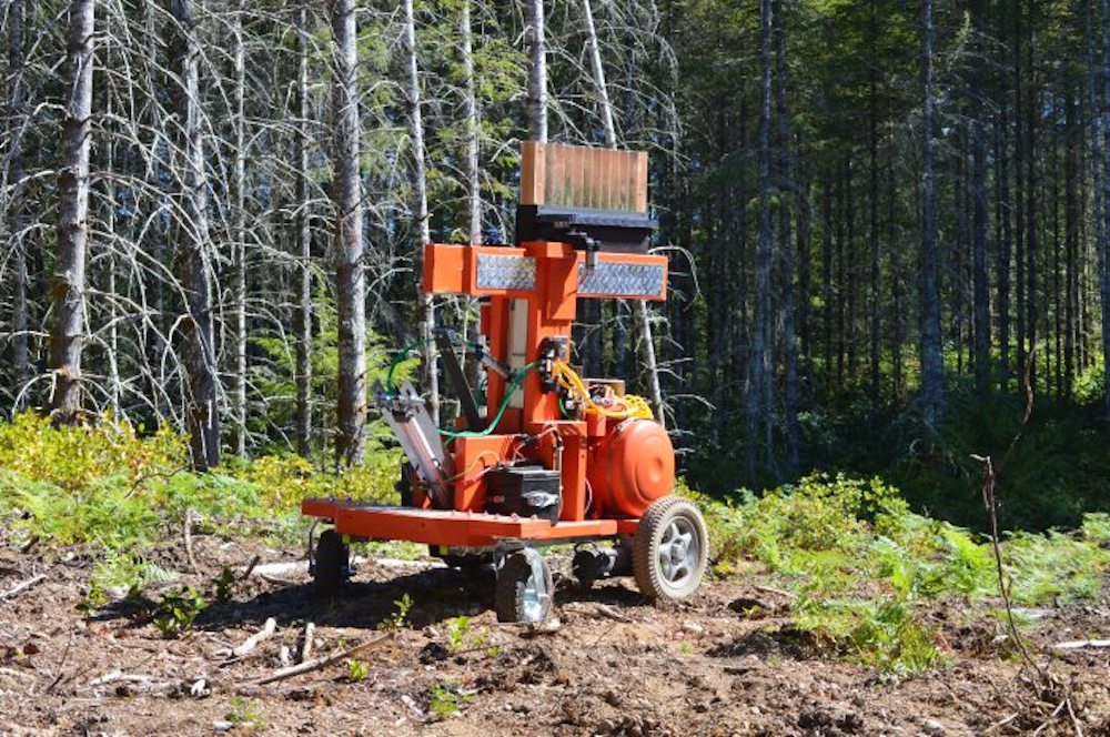 TreeRover tree-planting robot